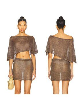 Superdown Charlena Skirt Set - Brown